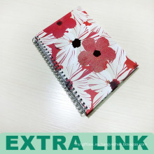 Diseño personalizado de calidad superior Hermoso Wire-O Bind Hard Cover Notebook